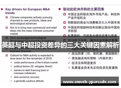 英超与中超投资差异的三大关键因素解析